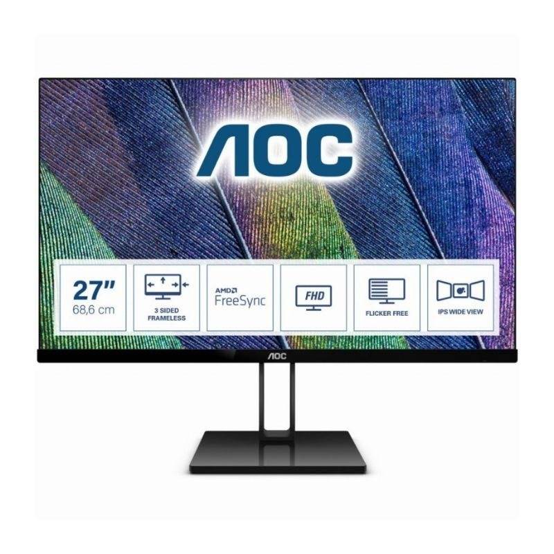 AOC V2 27V2Q, 68,6 cm (27 Zoll), 1920 x 1080 Pixel, Full HD, LED von AOC