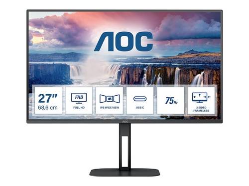 AOC Value-Line 27V5CE/BK LED-Monitor EEK E (A - G) 68.6cm (27 Zoll) 1920 x 1080 Pixel 16:9 4 ms HDMI von AOC