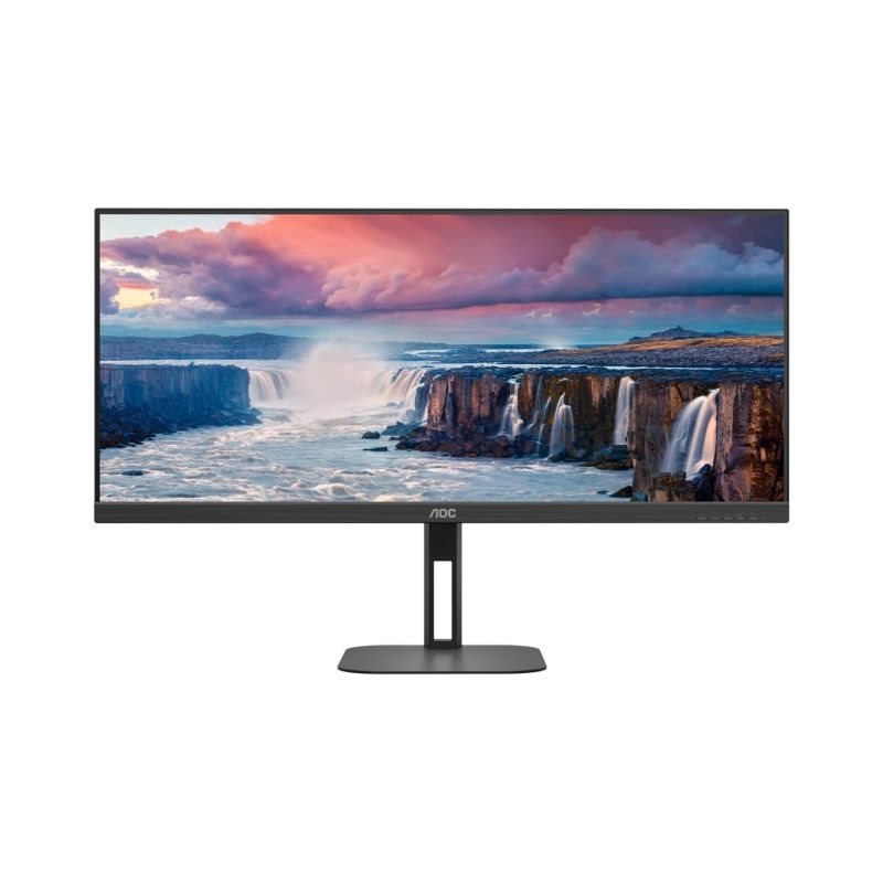 AOC Value U34V5C/BK V5 86,4cm 34Zoll 3440x1440 WQHD @100Hz mattschwarz von AOC