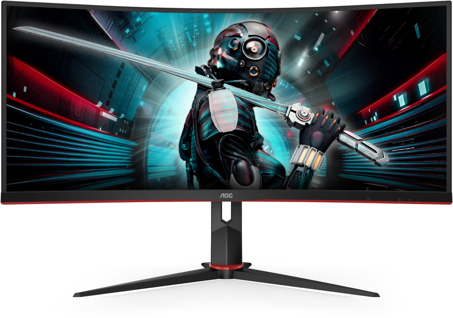 CU34G2X/BK 86 cm (34") Gaming Monitor schwarz / G von AOC