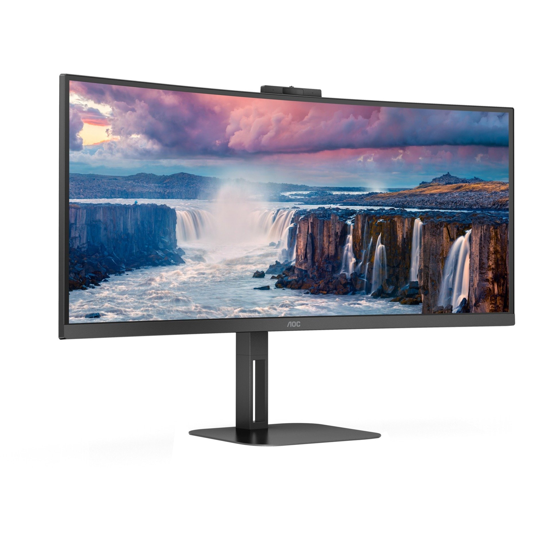 CU34V5CW/BK, LED-Monitor von AOC