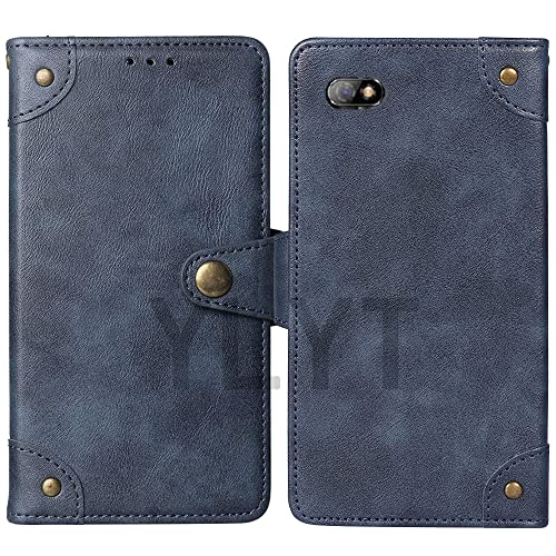 AODATU Flip Blue Schutz Hülle Case Für Unihertz Titan Slim 4.2 inch Etui Leder Tasche Handyhülle Klassisch Kartenfach Cover AODATU Flip Blue Schutz Hülle Case Für Unihertz Titan Slim 4.2 inch Etui Leder Tasche Handyhülle Klassisch Kartenfach Cover von AODATU