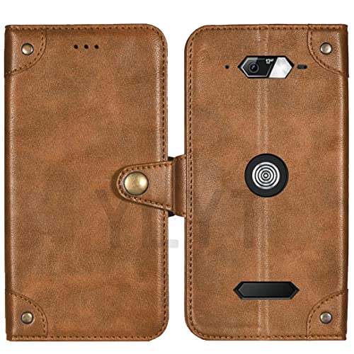 AODATU Flip Braun Schutz Hülle Case Für Crosscall CORE Z5 6.08 inch Etui Leder Tasche Handyhülle Klassisch Kartenfach Cover AODATU Flip Braun Schutz Hülle Case Für Crosscall CORE Z5 6.08 inch Etui Leder Tasche Handyhülle Klassisch Kartenfach Cover von AODATU