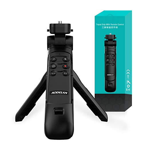 AODELAN Mini Kamera Stativ Griff, Handgriff mit Kabelloser Fernauslöser für Sony ZV-E10 ZV-1 A7SM3 A7C A7RIV 9 7R IV 7R III 7 III 6600 6400 9 II RX0 II RX100 M7 für Video-Aufnamen mit Vlogging AODELAN Mini Kamera Stativ Griff, Handgriff mit Kabelloser Fernauslöser für Sony ZV-E10 ZV-1 A7SM3 A7C A7RIV 9 7R IV 7R III 7 III 6600 6400 9 II RX0 II RX100 M7 für Video-Aufnamen mit Vlogging von AODELAN