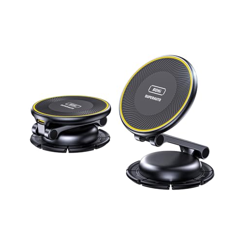 AOHI 15W Magsafe Autohalterung mit Ladefunktion SUPERAUTO Auto Handyhalterung Magnet für iPhone 16-13 Serie und Mehr, Schwarz AOHI 15W Magsafe Autohalterung mit Ladefunktion SUPERAUTO Auto Handyhalterung Magnet für iPhone 16-13 Serie und Mehr, Schwarz von AOHI