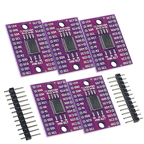 AOICRIE 5PACK-Erweiterungskarte TCA9548A I2C IIC-Multiplexer-Breakout-Karte 8-Kanal-Erweiterungskarte für Arduino (5 pcs) von AOICRIE