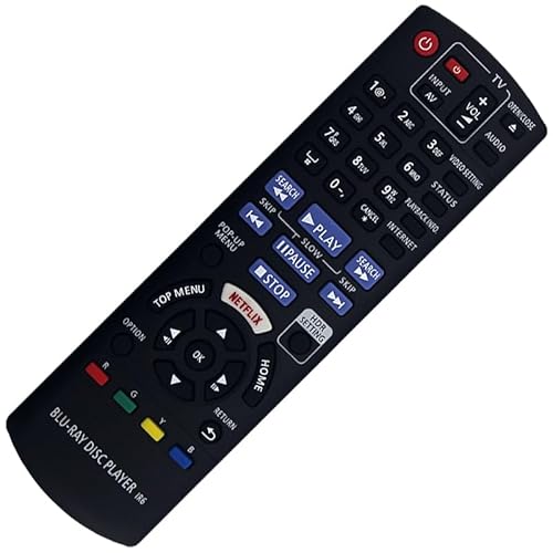 Die Fernbedienung N2QAYB001157 ist kompatibel mit DVD DMPUB300 DMPUB400 Ersatzteilen von AOIMBNQC