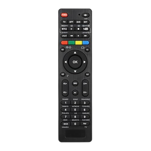 Fernbedienung 4 in 1 Universal für TV DTT DVD One-Key Suche Automatische Abstimmung Fernbedienung 4 in 1 Universal für TV DTT DVD One-Key Suche Automatische Abstimmung von AOIMBNQC