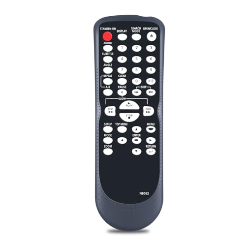 Fernbedienung NB062 NB062UD NB093 NB093UD for Magnavox DVD CD-Player DP100MW8 MDV2100 MDV2300 DP100MW8B MWD200F MDV3300 MWD200E(NB062) von AOIMBNQC