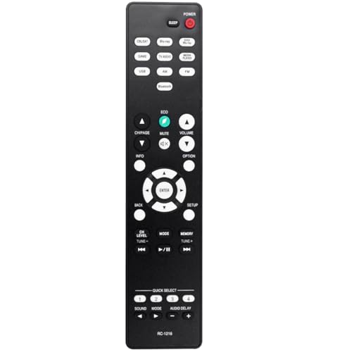 Fernbedienung RC-1216, Ersatz für AV-Surround-Receiver AVR-S530BT AVRS530BT AVR-S540BT AVRS540BT AVR-X550BT von AOIMBNQC