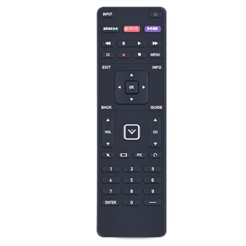 Fernbedienung XRT500 for VIZIO TV mit Tastatur M43-C1 M49-C1 P652UI-B2 Fernbedienung XRT500 for VIZIO TV mit Tastatur M43-C1 M49-C1 P652UI-B2 von AOIMBNQC