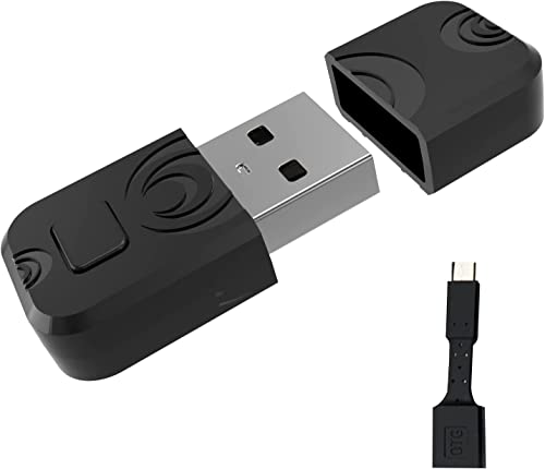 AOJAKI PS4 Controller Adapter für PC, PS5 Controller Adapter für PC/Android TV Box/Tesla/Steam, kompatibel mit Offiziellen PS4/PS5/Switch Pro Controller von AOJAKI