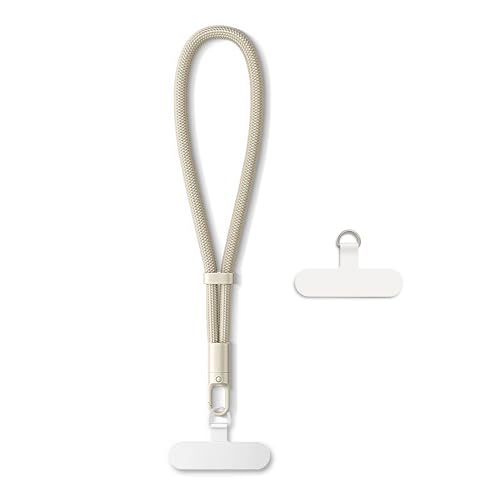 AOKSUNOVA Einstellbares Handyband Kurz Handykette Handgelenk Handschlaufe Handy Kurz Schlüsselband Lanyard Helles Kamel AOKSUNOVA Einstellbares Handyband Kurz Handykette Handgelenk Handschlaufe Handy Kurz Schlüsselband Lanyard Helles Kamel von AOKSUNOVA