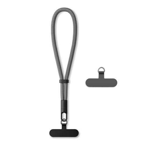 AOKSUNOVA Handykette Kurz Handgelenk Handy Handschlaufe Handyband Kurz Universal Dunkelgrau AOKSUNOVA Handykette Kurz Handgelenk Handy Handschlaufe Handyband Kurz Universal Dunkelgrau von AOKSUNOVA