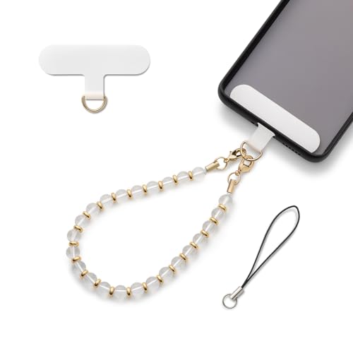 AOKSUNOVA Handykette Kurz Handgelenk Perlen Universal Handyschmuck Handschlaufe Handyband Handy Handyanhänger AOKSUNOVA Handykette Kurz Handgelenk Perlen Universal Handyschmuck Handschlaufe Handyband Handy Handyanhänger von AOKSUNOVA