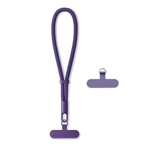 AOKSUNOVA Handykette Lila Kurz Handy Handschlaufe Schlüsselband Kurz Handyband Handgelenk Dunkelviolett AOKSUNOVA Handykette Lila Kurz Handy Handschlaufe Schlüsselband Kurz Handyband Handgelenk Dunkelviolett von AOKSUNOVA