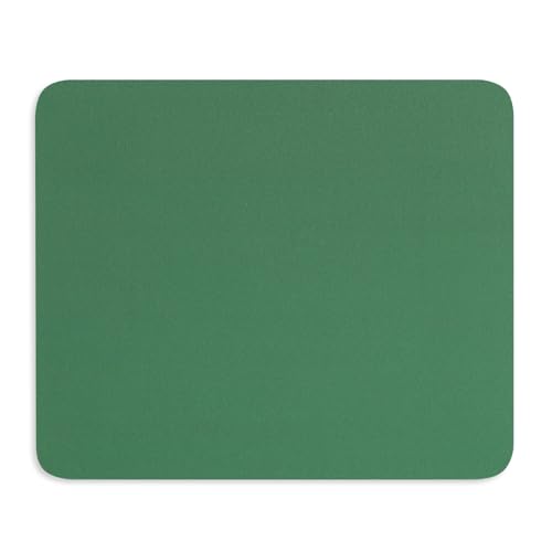 AOKSUNOVA Mauspad Dunkles Olivgrün Mousepad Klein Mauspads 24 x 20 cm Mouse pad für Gaming Büro Office von AOKSUNOVA