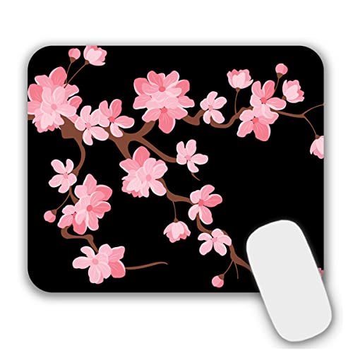 AOKSUNOVA Mauspad Klein Mousepad mit Moiv 24 x 20 cm Blumen Mausmatte Office Mouse Pad von AOKSUNOVA