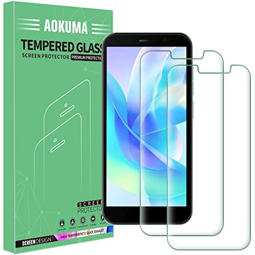 AOKUMA für Doogee X97 Pro Schutzfolie, 【2 Stücke】 Glas kompatibel mit Doogee X97 Pro Displayschutzfolie, Premium Glasfolie mit 9H Härte, Anti Kratzer schutzglas für Doogee X97 Pro, Splitterfest von AOKUMA