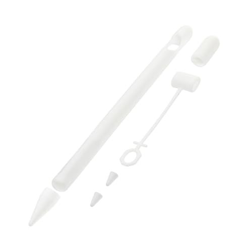AOKWAWALIY Silikonabdeckung -Nib-Abdeckung Skin-Stylus-Abdeckung Elektrogehäuse 1 Stylus-hülle Aus Silikon Schutzhülle Aus Silikon Silikonhülle Generation Kieselgel Stift Ipencil Weiß AOKWAWALIY Silikonabdeckung -Nib-Abdeckung Skin-Stylus-Abdeckung Elektrogehäuse 1 Stylus-hülle Aus Silikon Schutzhülle Aus Silikon Silikonhülle Generation Kieselgel Stift Ipencil Weiß von AOKWAWALIY
