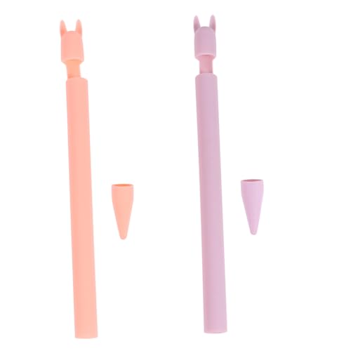 AOKWAWALIY Stylus Pen Cover Silikon Stylus Pen Protector 2pcs Pen Case Stylus Pen Case Pocket Silicone Case Stylus Pen Skin Stylus Pen Silicone Holder Sleeve von AOKWAWALIY