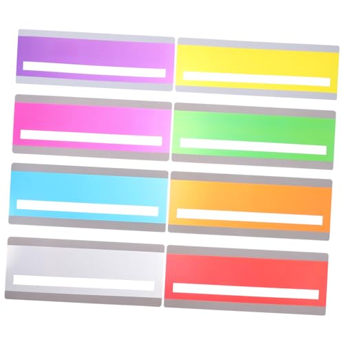 AOKWAWALIY Teachers Help 8pcs Highlight Strips Bright Strip Teaching Supplies Label Books Accessories Reading Tool Major Ruler Student Comics Sentence Markers Portable Bands Textlighter von AOKWAWALIY