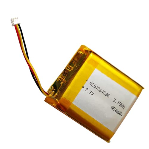 850mAH 3,7V wiederaufladbare Lipo Batterie Ersatz für Jabra Evolve2 85/ Evolve2 85 UC Wireless Bluetooth Kopfhörer von AOLIKES