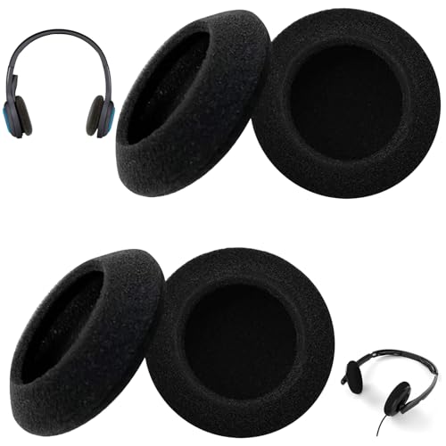 Ohrpolster Für Logitech Kopfhöre,2 Paar Kopfhörer Ohrpolster,Kopfhörer Polster,Ohrpolster Kopfhörer,Schwarz Kopfhörer Schutz,Für Logitech H330/H340/ H110/H111 Kopfhörer Schutzüberzug Headset(50mm) Ohrpolster Für Logitech Kopfhöre,2 Paar Kopfhörer Ohrpolster,Kopfhörer Polster,Ohrpolster Kopfhörer,Schwarz Kopfhörer Schutz,Für Logitech H330/H340/ H110/H111 Kopfhörer Schutzüberzug Headset(50mm) von AONAYO