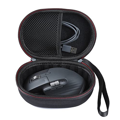 AONKE Hart Tasche Hülle für Logitech MX Master/Master 2S/Master 3/Master 3S Kabellose Maus (schwarz) von AONKE