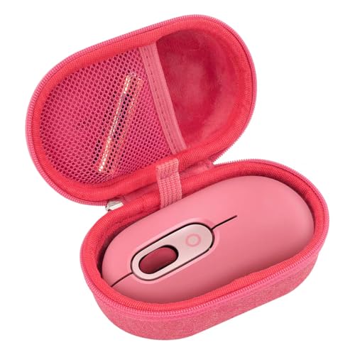 AONKE Hartschalen-Ersatz für POP/Pebble Mouse 2/Pebble Wireless Mouse (rot) von AONKE