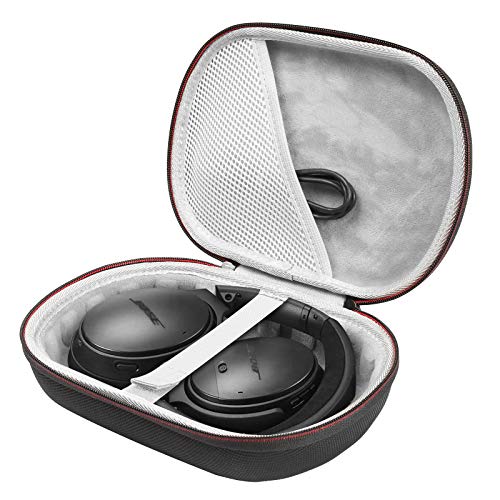 AONKE Kopfhörer Tasche Kompatibel mit Bose QuietComfort 45 II, QC 35 II Gaming Headset, QC 25 Schutztasche, Hard Tragetasche mit Zubehöraufbewahrung von AONKE