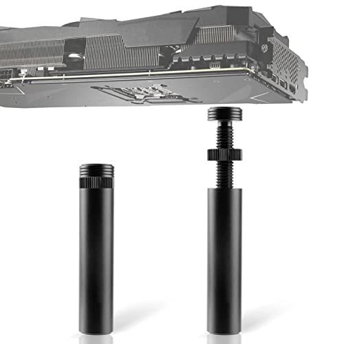 AONOEOK Grafikkarten-GPU-Unterstützung, verhindert GPU-Durchhängen Halterung, GPU-Halterung für Computer-Gaming-Grafikkarte (L-Schwarz) von AONOEOK