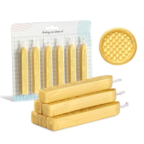 6pcs Seal Wachs Stick Mit Doch 6pcs Seal Wachs Stick Mit Doch von AOOOWER