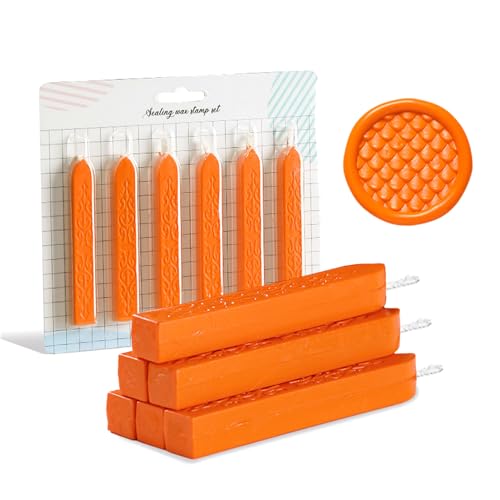 6pcs Seal Wachs Stick Mit Doch 6pcs Seal Wachs Stick Mit Doch von AOOOWER