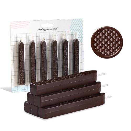 6pcs Seal Wachs Stick Mit Doch von AOOOWER