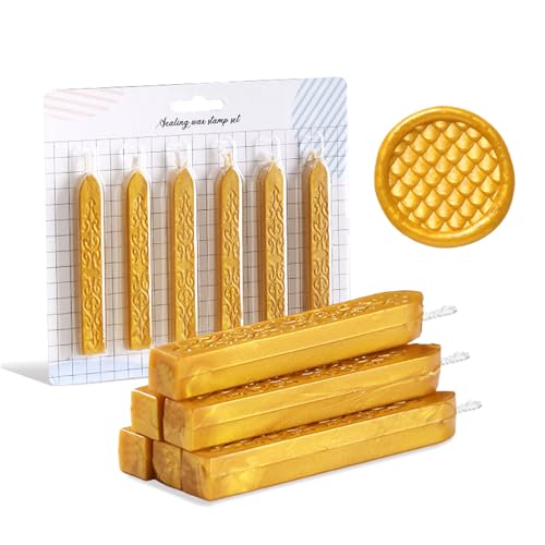 6pcs Seal Wachs Stick Mit Doch 6pcs Seal Wachs Stick Mit Doch von AOOOWER