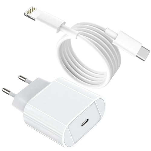 USB C Ladegerät Kompatibel mit iPhone ladekabel – MFi Zertifiziert – Schnellladegerät PD 20W mit Kabel 6FT USB C auf Lightning Typ C für iPhone 14/14 Plus/14 Pro/14 Pro Max/13/12/11/SE/iPad.etc von AOOZTO