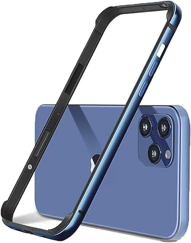AOPNN Schlanke Hartschale für iPhone 15 Pro, Aluminiumrahmen, Metallrahmen mit weicher Innenstoßstange, erhöhter Kantenschutz (blau, 6,1 Zoll iPhone 15 Pro) AOPNN Schlanke Hartschale für iPhone 15 Pro, Aluminiumrahmen, Metallrahmen mit weicher Innenstoßstange, erhöhter Kantenschutz (blau, 6,1 Zoll iPhone 15 Pro) von AOPNN