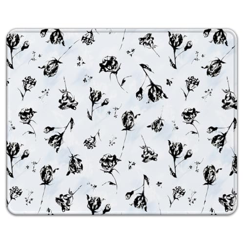 AORTDES Mauspad Computermaus-Matte mit Mousepad Rutschfester Gummibasis, gleitfähiger Oberfläche, verschleißfest & wasserabweisend langlebiges Gaming Mousepad Mausmatte für Laptop (WMP-46) von AORTDES