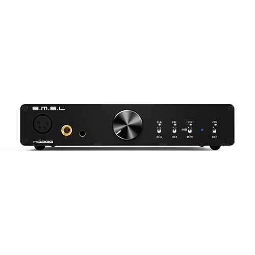 SMSL HO200 Kopfhörerverstärker 4xPLFC RCA/XLR Eingang 6,35mm 4,4mm Kopfhörer Verstärker mit Hoch Mittel Niedrig Verstärkung Steuerung Vorverstärker Preamp von AOSHIDA