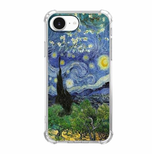 AOSSXIN Van Gogh Gemälde-Schutzhülle für iPhone 16e, Van Gogh Artworks Collage, trendige, coole, stoßfeste TPU-Schutzhülle für iPhone 16e AOSSXIN Van Gogh Gemälde-Schutzhülle für iPhone 16e, Van Gogh Artworks Collage, trendige, coole, stoßfeste TPU-Schutzhülle für iPhone 16e von AOSSXIN
