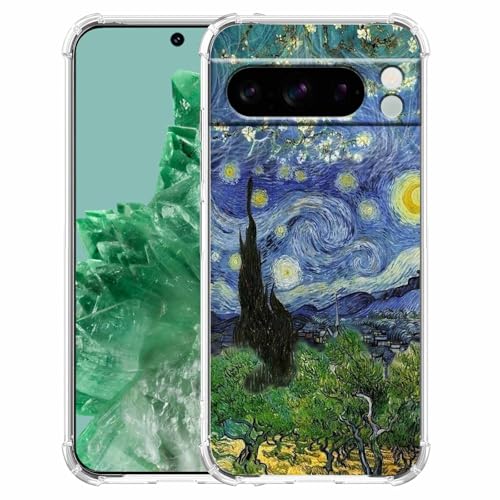 AOSSXIN Van Gogh Paintings Artworks Collage, trendige, coole, stoßfeste weiche TPU-Schutzhülle für Google Pixel 8 Pro, transparent AOSSXIN Van Gogh Paintings Artworks Collage, trendige, coole, stoßfeste weiche TPU-Schutzhülle für Google Pixel 8 Pro, transparent von AOSSXIN