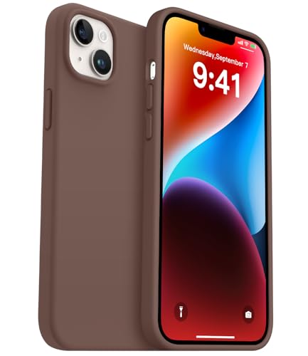 AOTESIER Kompatibel mit iPhone 14 Plus, 17 cm (6,7 Zoll), lebensmittelechtes Silikon, verschleißfest, Fallschutz mit weichem, kratzfestem Mikrofaserfutter, Handyhülle 14 Plus, 17 cm (6,7 Zoll von AOTESIER