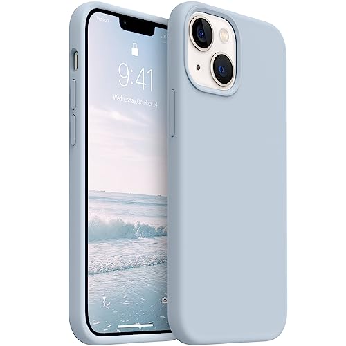 AOTESIER Magnetische Schutzhülle für iPhone 13 Mini, kompatibel mit Magsafe, lebensmittelechtes Silikon, mit weichem, kratzfestem Mikrofaserfutter, Kamera- und Bildschirmschutz, 13,7 cm (5,4 Zoll), von AOTESIER