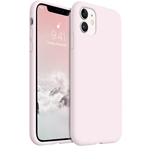 AOTESIER Schutzhülle aus Flüssigsilikon für iPhone 11, schlanke Passform, vollständiger Schutz, stoßfest, kompatibel mit iPhone 11, Kratzfest und fingerabdruck, einfacher Fallschutz, Chalk Pink AOTESIER Schutzhülle aus Flüssigsilikon für iPhone 11, schlanke Passform, vollständiger Schutz, stoßfest, kompatibel mit iPhone 11, Kratzfest und fingerabdruck, einfacher Fallschutz, Chalk Pink von AOTESIER