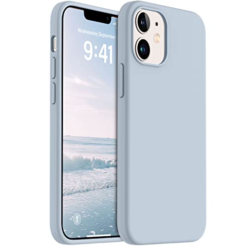 AOTESIER Stoßfeste Schutzhülle für iPhone 12 Mini, Flüssigsilikon-Schutzhülle in Lebensmittelqualität, mit weichem kratzfestem Mikrofaserfutter, Fallschutz, 13,7 cm (5,4 Zoll), schlanke, dünne AOTESIER Stoßfeste Schutzhülle für iPhone 12 Mini, Flüssigsilikon-Schutzhülle in Lebensmittelqualität, mit weichem kratzfestem Mikrofaserfutter, Fallschutz, 13,7 cm (5,4 Zoll), schlanke, dünne von AOTESIER