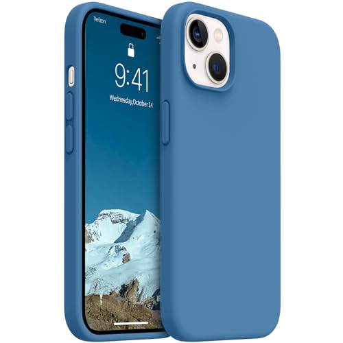 AOTESIER Schutzhülle für Phone 15, Silikon, verbessert, militärischer Fallschutz, stoßfest, 15,5 cm (6,1 Zoll), Azurblau AOTESIER Schutzhülle für Phone 15, Silikon, verbessert, militärischer Fallschutz, stoßfest, 15,5 cm (6,1 Zoll), Azurblau von AOTESIER