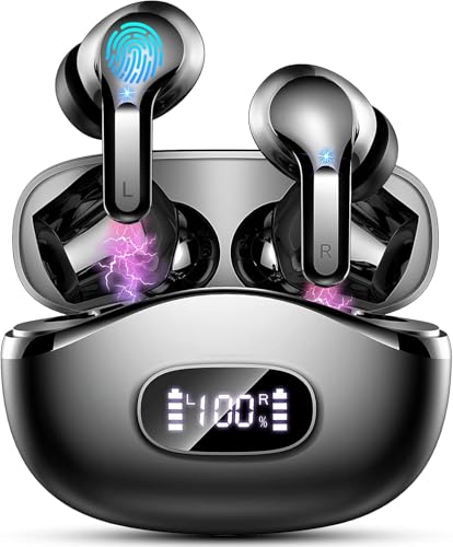 AOTONOK Drahtlose Ohrhörer, Bluetooth Ohrhörer Mini Deep Bass Stereo Sound, LED Display Drahtlose Ohrhörer IP7 wasserdicht AOTONOK Drahtlose Ohrhörer, Bluetooth Ohrhörer Mini Deep Bass Stereo Sound, LED Display Drahtlose Ohrhörer IP7 wasserdicht von AOTONOK