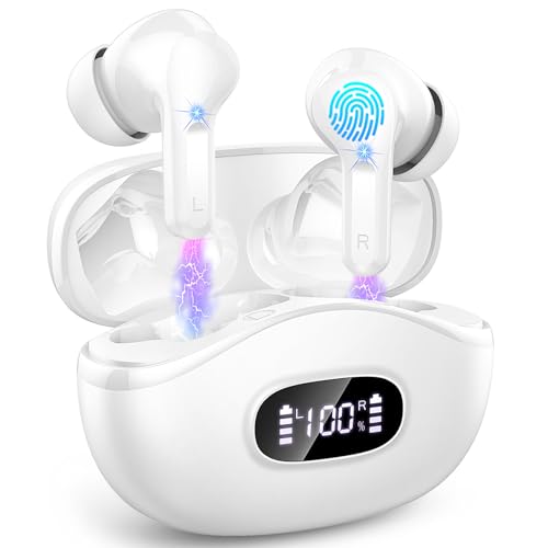 AOTONOK Kopfhörer Kabellos Bluetooth mit 4 Mic, 40Std Wireless Earbuds, IP7 Wasserdicht Ohrhörer LED Anzeige AOTONOK Kopfhörer Kabellos Bluetooth mit 4 Mic, 40Std Wireless Earbuds, IP7 Wasserdicht Ohrhörer LED Anzeige von AOTONOK