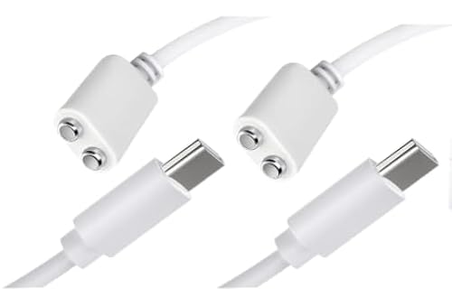 AOUZOVLI 2 Stück Magnetisches USB-Ladekabel Kompatibel mit Satisfyer Pro 2, 0.8m Ladekabel Magnetisch,Ersatzkabel Geeignet für Massagegerät, Taschenlampe, Gesichtsreiniger AOUZOVLI 2 Stück Magnetisches USB-Ladekabel Kompatibel mit Satisfyer Pro 2, 0.8m Ladekabel Magnetisch,Ersatzkabel Geeignet für Massagegerät, Taschenlampe, Gesichtsreiniger von AOUZOVLI